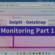 Delphi DataSnap Part 1 Client Server Monitoring Using DataSnap Server