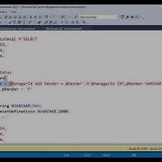 Microsoft SQL Server Development Part 11 Dynamic SQL 6 In SQL Server