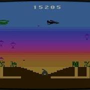 Commando Raid Atari 2600 Base Defense Action Shooter Retro Gameplay