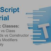 Part 10 TypeScript Classes Object Methods Readonly Access Modifiers TypeScript Tutorials