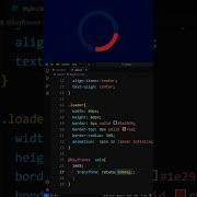 CSS Loader Animation Shorts Loader