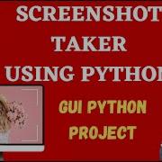 Screenshot Taker Using Python Python Project For Beginners Python Project Tutorial