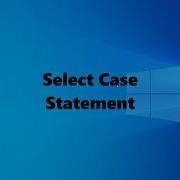 How To Use Select Case Statement In VB Net