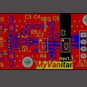 Isolated USB UART Converter Updated PCB