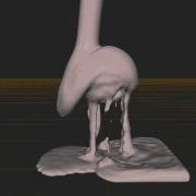 Realflow Viscious Liquid Simulation Wireframe