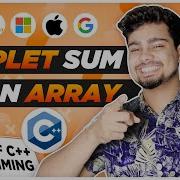 Triplet Sum In An Array Basics Of C GeeksForGeeks Two Pointers Nishant Chahar Ep 30
