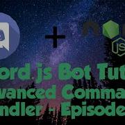 Discord Js Bot Tutorial Advanced Command Handler Episode 2