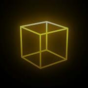 Yellow Neon Cube Rotation FREE Futuristic 3D Motion Graphic Background Loop