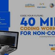 Code Your Future 40 Mins Coding Workshop For Non Coders