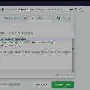 Day 0 Hello World HackerRank JavaScript