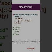 Python String Slicing Trick Can You Solve This Reversal Puzzle Python Mcqs Ezzybyte