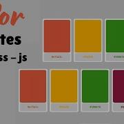 How To Create Color Palettes With HTML CSS JS Copy Text