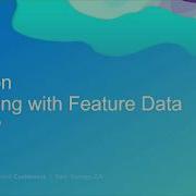 Python Working With Feature Data