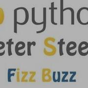 Python Beginner Program FizzBuzz