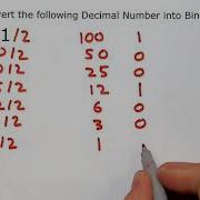 Convert From Decimal To Binary Method 2 Dividing By Two