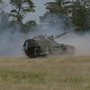 German PzH 2000 Firing During The Exercise Dynamic Front 22 July 2022