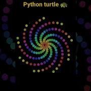 Amazing Geometric Pattern In Python Turtle Python Pythonturtle Programming Coding