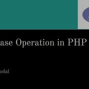 27 Database Operations In PHP
