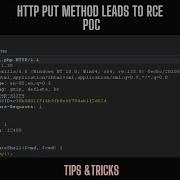 HTTP PUT Method Leading To RCE PoC