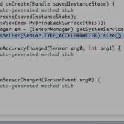 Android Application Development Tutorial 126 Setting Up Sensor Manager
