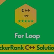 HackerRank For Loop Problem Solution In C C Problems Solutions Programmingoneonone