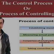 The Control Process Or Process Of Controlling