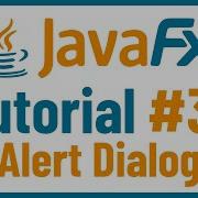 Alert JavaFX GUI Tutorial For Beginners