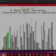 Sorting Algorithm Visualization CS50 Final Project