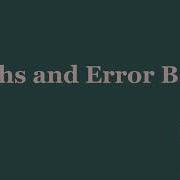 Graphs And Error Bars