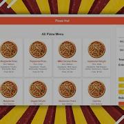 Responsive Online Pizza Shop Website Design Using Html Css Javascript Php Mysql