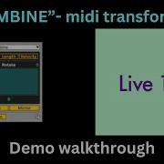 Ableton Live 12 RECOMBINE Midi Transformation Tool