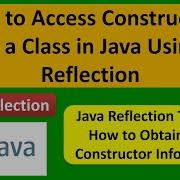 How To Access Constructors Of A Class In Java Using Reflection Reflection In Java