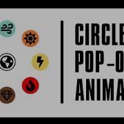 Circular Pop Out Animation Menus GSAP