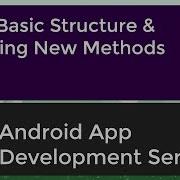 Android Application Development Tutorial For Beginners 10 2017 Java Basic Structure Methods
