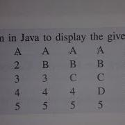 Java Pattern Program On BLUEJ 1