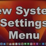 MacOS Ventura New System Settings Menu Goodbye System Preferences Quick Easy Overview