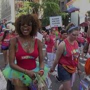 LGBT PRIDE DAY NYC PARADE 2017 SMIRNOFF VODKA GIRLS NYC WORLD PRIDE DAY PARADE 2017