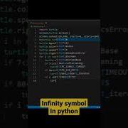 Making Infinity Symbol In Python Turtle Shorts Python Coding Computerscience Programming Coder