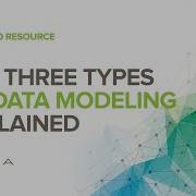Types Of Data Model And Data Modeling IDERA Data University