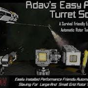 Rdav S Easy Auto Turret Script Cinematic Space Engineers
