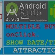 Android Studio Tutorial Multiple Button Click In Android NEW