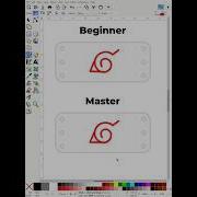 Логотип Конохи СТАЛО ПРОЩЕ Pen Tool Spiro Path Урок по Inkscape Inkscape Tutorial Naruto
