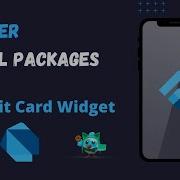 Flutter Pub Packages Series EP 20 Flutter Credit Card Widget