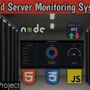 I Created Server Monitoring System JavaScript Python College Project Coding Programming