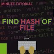 How To Find Sha1 Hash Of File In Python
