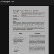 Exploring The Ripple Protocol Consensus Algorithm A Comprehensive Walkthrough Of The 8 Page PDF