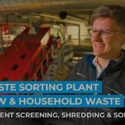 MSW Recycling Plant Shredding Screening Sorting Of Household Waste Advanced Waste Recovery