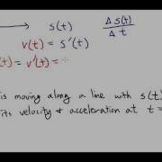 Velocity And Acceleration From Position Function