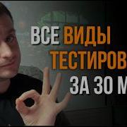 Виды тестирования ПО Когда и что применять Практика Домашнее задание