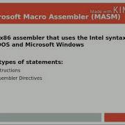 How To Assemble An 8086 Program In DOSBox